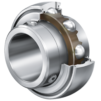 Cuscinetto ad inserto, INA GYE60-XL-KRR-B, Ø interno 60mm, Ø esterno 110mm