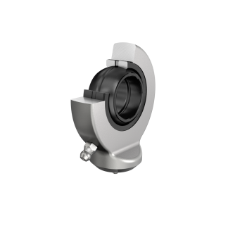 Terminale aste INA, lunghezza 87.5mm, foro da 30mm, carico dinamico 62300N, statico 95700N, in Acciaio