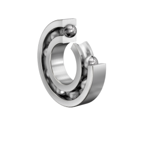 Cuscinetto a sfera Cuscinetti radiali a una corona di sfere FAG in Acciaio, Ø int. 70mm, Ø est. 150mm, Largh. guida 35mm