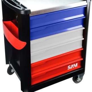 Carrello SAM in Alluminio, 6 ripiani 1000 x 834 x 510mm, portata max 180kg (Alta capacità di carico)