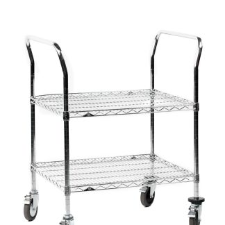 Carrello EUROSTAT, 2 ripiani 460x760x1030mm, portata max 200kg