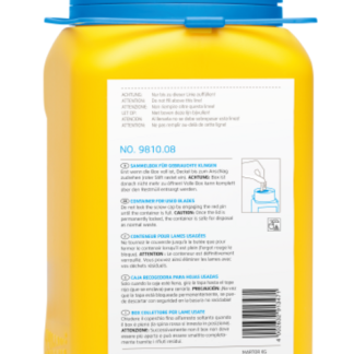 Contenitore MARTOR Colore giallo Plastica, 210mm x 105mm