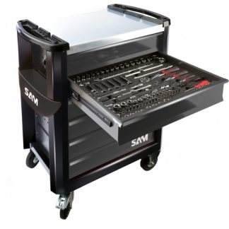 Carrello SAM in Metallo, 6 ripiani (Carichi pesanti)