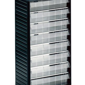 Cassettiera portaminuterie Treston, 8 cassetti , 550mm x 310mm x 180mm