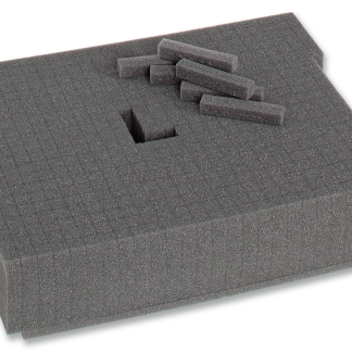 Inserto in schiuma BS SYSTEMS Rettangolare, Grigio, 405 x 315 x 85mm, per L-BOXX 136, LS-BOXX