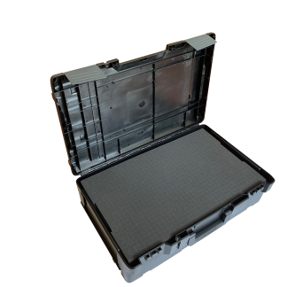 Inserto in schiuma BS SYSTEMS Rettangolare, Grigio, 570 x 342 x 50mm, per XL-BOXX