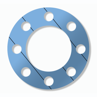 Bullone interno RS PRO in Fibra compressa, Ø int. 141mm, Ø est. 196.5mm, spessore 1.5mm