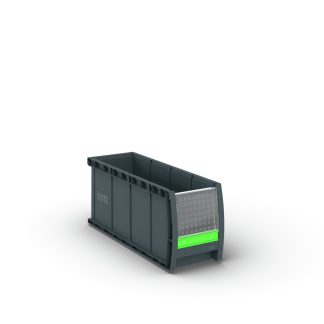 Contenitore Bott Grigio antracite Plastica Sì, 165mm x 130mm