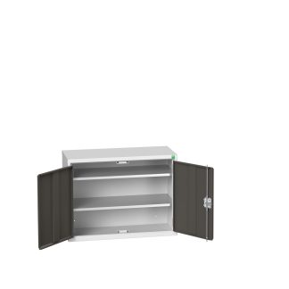 Armadietto da pavimento a 2 ante Bott in Lamiera di acciaio, 800 x 350 x 600mm, 2 ripiani, 0 cassetti, Bloccabile