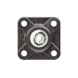 Cuscinetto flangiato Igus, 4 fori di montaggio, Ø int 8mm, in Igumid G