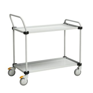Carrello Treston in Acciaio, 2 ripiani 890 x 530 x 1020mm, portata max 150kg