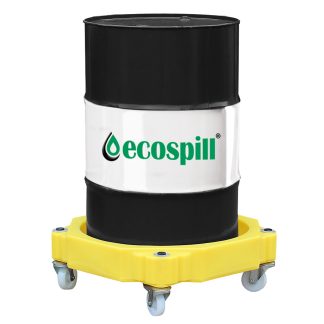 Carrello con ruote PE Ecospill Ltd No, carico 300kg, 725mm x 725mm x 255mm