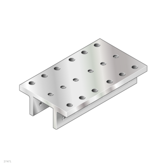 Carrello a guide lineari Bosch Rexroth, serie EcoSlide, carrello da 160mm x 94mm, per guida larga 30mm
