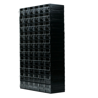 Cassettiera portaminuterie RS PRO, 60 cassetti , 560mm x 338mm x 133mm