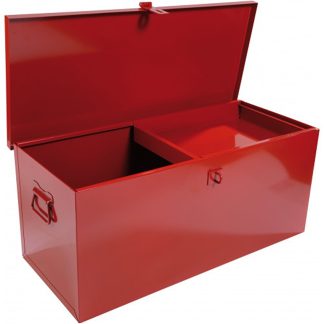 Armadietto di stoccaggio da pavimento a 1 anta SAM in Acciaio, 670 x 350 x 350mm, 1 ripiano, 1 cassetto, Bloccabile