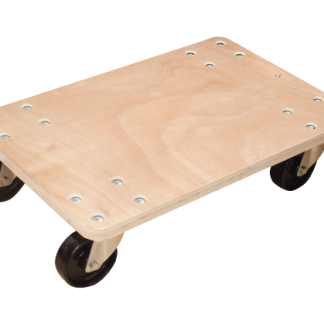 Carrello con ruote Legno Guitel Hervieu No, carico 300kg, 400mm x 600mm x 154mm
