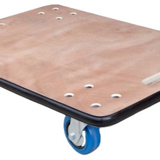 Carrello con ruote Legno Guitel Hervieu No, carico 450kg, 500mm x 700mm x 152mm