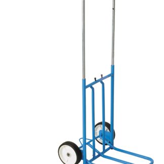 Carrello portapacchi in Acciaio Guitel Hervieu, ruote , piastra di carico 260 x 330mm, portata max 80kg, Pieghevole