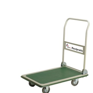 Carrello Guitel Hervieu in Acciaio, 1 ripiano 920 x 620 x 1015mm, portata max 300kg (Carichi pesanti)