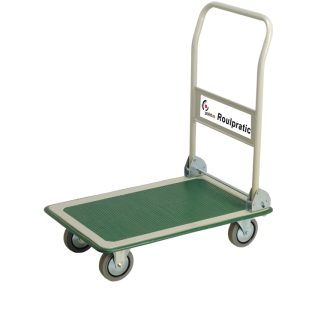 Carrello Guitel Hervieu in Acciaio, 1 ripiano 740 x 480 x 880mm, portata max 300kg (Carichi pesanti)