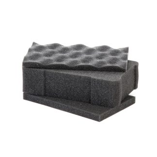 Inserto in schiuma Nanuk Cassetta per uova/ rettangolare, Grigio scuro, 7.5 x 5.0625 x 3poll, per Nanuk 903