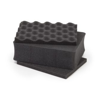 Inserto in schiuma Nanuk Cassetta per uova/ rettangolare, Grigio scuro, 10 x 7.75 x 4.5poll, per Nanuk 905