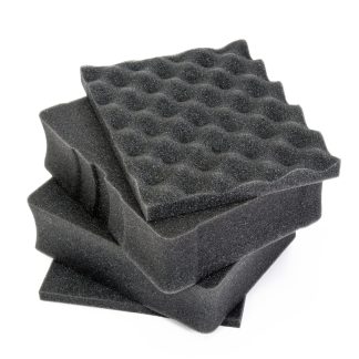 Inserto in schiuma Nanuk Cassetta per uova/ rettangolare, Grigio scuro, 9.625 x 7.625 x 6.75poll, per Nanuk 908