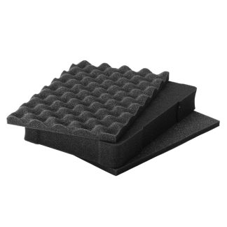 Inserto in schiuma Nanuk Cassetta per uova/ rettangolare, Grigio scuro, 13.375 x 9.375 x 3.5poll, per Nanuk 910