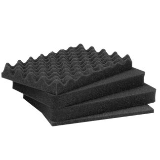 Inserto in schiuma Nanuk Cassetta per uova/ rettangolare, Grigio scuro, 14 x 9.625 x 5.5poll, per Nanuk 915
