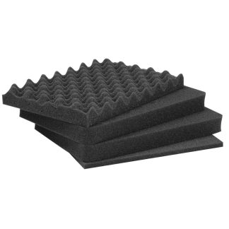 Inserto in schiuma Nanuk Cassetta per uova/ rettangolare, Grigio scuro, 15.625 x 10.875 x 5.5poll, per Nanuk 920