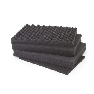 Inserto in schiuma Nanuk Cassetta per uova/ rettangolare, Grigio scuro, 18.625 x 13.4375 x 6.25poll, per Nanuk 930