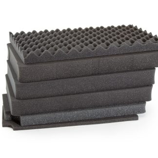 Inserto in schiuma Nanuk Cassetta per uova/ rettangolare, Grigio scuro, 21.75 x 12.75 x 8.5poll, per Nanuk 938