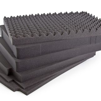 Inserto in schiuma Nanuk Cassetta per uova/ rettangolare, Grigio scuro, 29.25 x 18.25 x 15.1875poll, per Nanuk 965