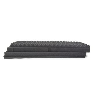 Inserto in schiuma Nanuk Cassetta per uova/ rettangolare, Grigio scuro, 36.9375 x 14.8125 x 6poll, per Nanuk 985