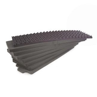 Inserto in schiuma Nanuk Cassetta per uova/ rettangolare, Grigio scuro, 41.8125 x 13.75 x 11.5poll, per Nanuk 988