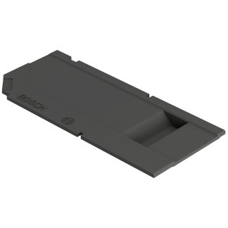 Coperchio contenitore Bosch Rexroth Cover Nero ABS per uso con GB-1205 scomparto, dimensioni117x13x173mm