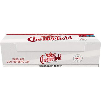 Chesterfield Red King Size 200