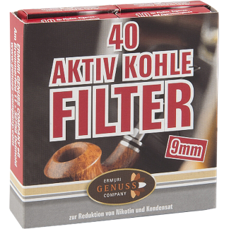 Ermuri Altivkohlefilter 9 mm 40 Stück