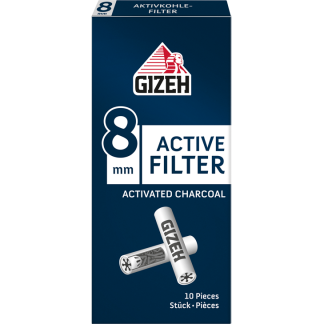 Gizeh Active Filter 8 mm 10 Stück