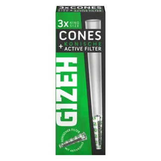 Gizeh Black Cones 3 Stück Active Filter