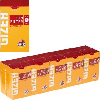Gizeh Feinfilter 8 mm 10 x 100 Stück