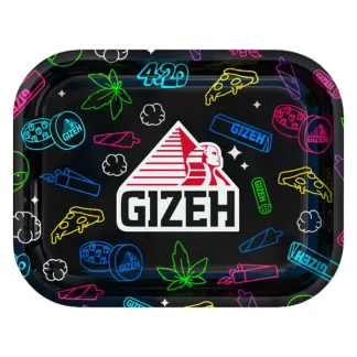 Gizeh Metal Tray Comic Mix S 18 cm x 14 cm dunkel