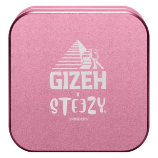 Gizeh Steezy Grinder Pocket Pink 55 mm Durchmesser