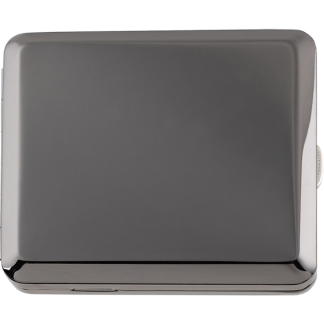 Metall Etui Anthrazit Spiegelnd