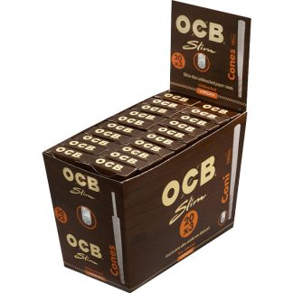OCB Cones Slim Unbleached 20 x 3 Stück