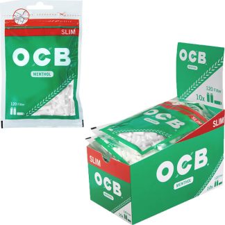 OCB Drehfilter Menthol 6 mm 10 X 120 Stück