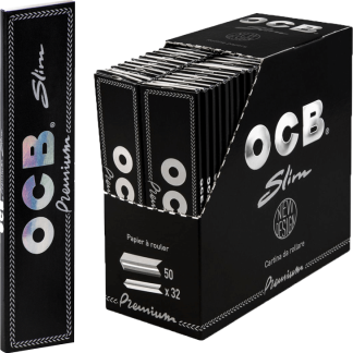 OCB Black Premium Long Slim 50 x 32 листа