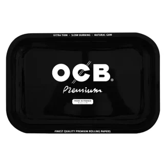 OCB Premium Tray Metall Schwarz 28 cm x 18 cm