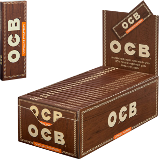 OCB Unbleached Virgin Paper 50 x 50 Blatt