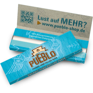 Pueblo Organic Hemp Rolling Paper 50 Blatt
